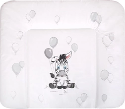 Puha pelenkázó alátét New Baby Zebra fehér 85 × 70