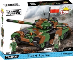 COBI T-72M1R harckocsi építőkészlet 1:35 (PL/UA) – 724 elem