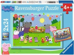 Ravensburger puzzle Peppa malac a bulin 2×24 darab