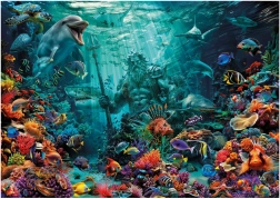 Puzzle Poseidon a korallzátonynál 1000 darabos