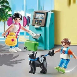 Playmobil turista bankautomatttal