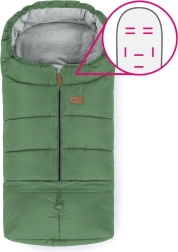 Petite&Mars állítható 3 az 1-ben bundazsák Jibot Horizontal Juicy Green