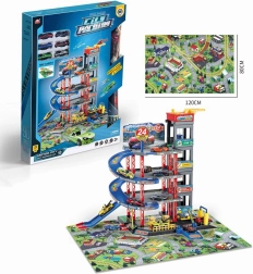 Mega többszintes parkoló alátéttel és kiegészítőkkel