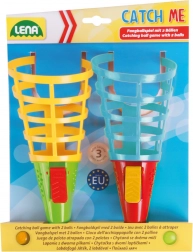 Szórakoztató Catch Ball játék műanyag labdákkal