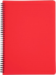 Spirálfüzet A5 Classic piros