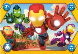 CLEMENTONI Puzzle Iron Man és csodás barátai MAXI 104 darab