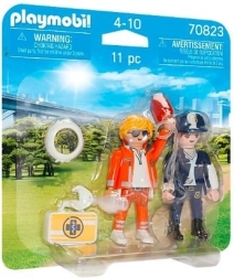 Playmobil Duo Pack Ügyeletes Orvos és Rendőrnő
