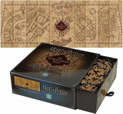 Panorámaképes Harry Potter puzzle: Tekergők térképe, 1000 darab
