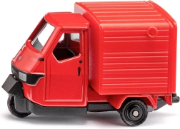 Siku Super Piaggio Ape 50 1:55 fém modell nyitható raktérrel