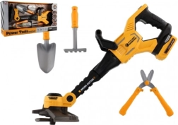 Gyerek műanyag fűkasza hanghatásokkal