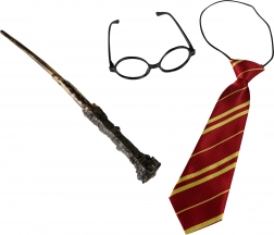 Varázsló készlet szemüveggel és nyakkendővel
