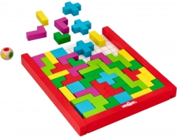 Fa kirakós játék Puzzle Tetris