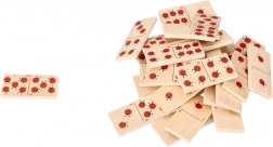 Fa dominó katicabogarakkal