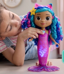 Gábina, az interaktív sellőlány baba fényekkel és hangokkal