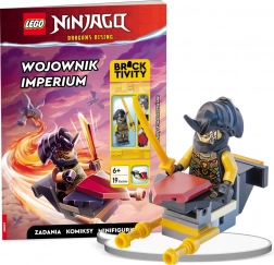 Lego NINJAGO: Birodalmi harcos – interaktív könyv minifigurával és siklóval