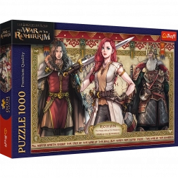 Puzzle 1000 A Gyűrűk Ura: Rohírok Háborúja