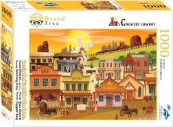 Puzzle BRAIN TREE vadnyugati kisváros 1000 darab