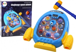 Űrbéli játék Wac A Mole rakétával és hat üzemmóddal