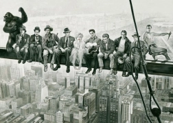 SCHMIDT Puzzle Ebédidő, híres fotó paródia, 1000 darab