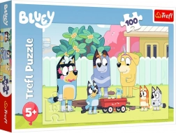 TREFL BLUEY 100 darabos puzzle – vidám világ