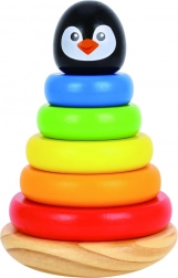 Fa rakosgató torony – pingvin