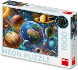 Puzzle Neon Bolygók 1000 Darab Dino