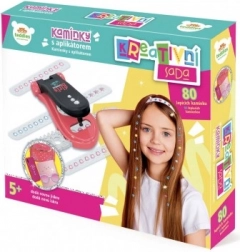 Csillogó kövecskék hajra és dekorációra applikátorral