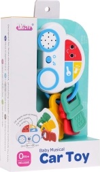 Interaktív kisautó kulcsokkal a legkisebbeknek