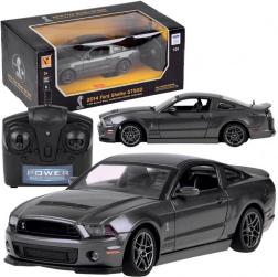 RC autó FORD SHELBY GT500 1:24, 2.4 GHz, ezüst