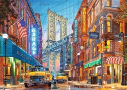 TREFL Puzzle Premium Plus: Kilátás a manhattani hídra 500 darab
