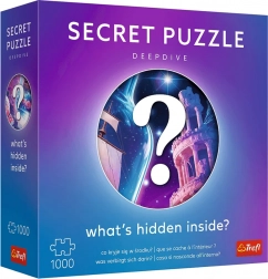 Puzzle 1000 Premium Plus Secret Puzzle: Mélytengeri merülés TREFL