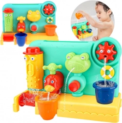 Színes fürdőjáték vízi hatásokkal