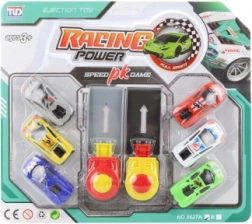 Sportautó szett kilövővel