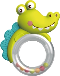 Krokodil csörgő és rágóka