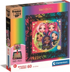 Clementoni puzzle Frame Me Up: Rainbow High 60 darabos
