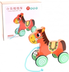 Fa húzható ló 16 cm