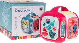 Interaktív oktatódoboz gyerekeknek – Piros