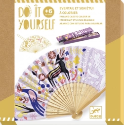 Djeco színező legyező