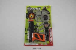 Rendőrségi Készlet Pisztolyokkal és Kiegészítőkkel