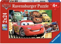 Ravensburger puzzle Verdák 2 – európai kirándulás 2×24 darab