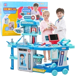 2 az 1-ben orvosi bőrönd – kórház bőröndben fényekkel és hangokkal