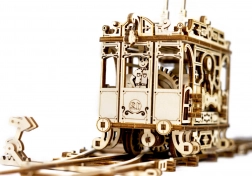 fa 3D puzzle villamos sínekkel WOODEN CITY (273 darab)