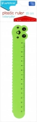 Műanyag vonalzó béka 15 cm