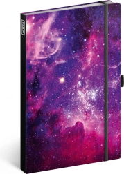 Galaxis jegyzetfüzet, vonalas, 13 × 21 cm