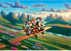 Bátor pilóták kirakó 100 darab