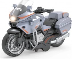 Szürke Versenymotor Visszahúzásos Funkcióval