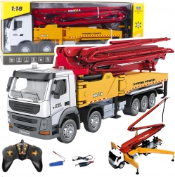 Távirányítós betonkeverő szivattyúval HUINA 1:18 fém