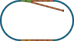 Piko Ágyazat készlet A+B sínekhez