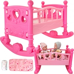 Woopie Royal rózsaszín baba ringató