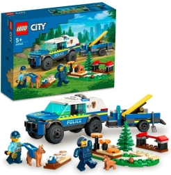 LEGO City K9 rendőrkutyák terepi kiképzése